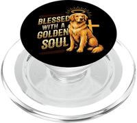 Golden Retriever Dog Lover Blessed By A Golden PopSockets PopGrip for MagSafe
