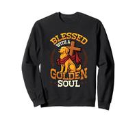 Golden Retriever Dog Lover Blessed By A Golden Sweatshirt