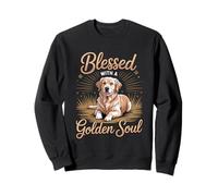 Golden Retriever Dog Lover Blessed By A Golden Sweatshirt