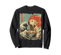 ゴールデン・レトリバー Golden Retriever Dog Ramen Japanese Noodles Sweatshirt