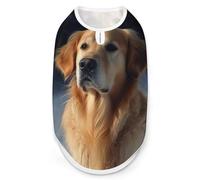 Golden Retriever Dog Shirt Quick Dry Breathable Pet T-Shirt Soft Stretchy Sleeveless Vest Dog Apparel M