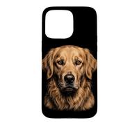Golden Retriever Face Animal Puppy Wildlife Nature Dog Case for iPhone 15 Pro Max