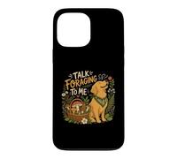 Golden Retriever Foraging Mushroom Dog Case for iPhone 13 Pro Max