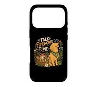 Golden Retriever Foraging Mushroom Dog Case for iPhone 17 Pro