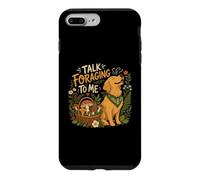 Golden Retriever Foraging Mushroom Dog Case for iPhone 7 Plus/8 Plus