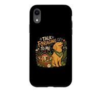 Golden Retriever Foraging Mushroom Dog Case for iPhone XR