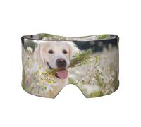 Golden Retriever, Full Eye Covers Light Blocking Eye Mask Sleep Eye and Ear Muffs