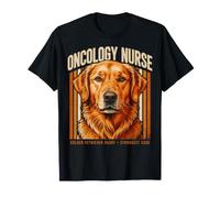 Golden Retriever Heart Strongest Care Oncology Nurse T-Shirt