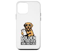 Golden Retriever I Run This Place Case for iPhone 12 mini