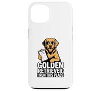 Golden Retriever I Run This Place Case for iPhone 13