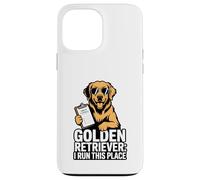Golden Retriever I Run This Place Case for iPhone 13 Pro Max