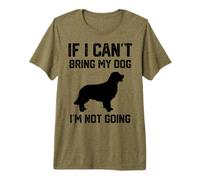 Golden Retriever If I Can't Bring My Dog I'm Not Going Premium T-Shirt