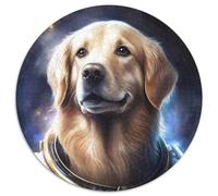 Golden Retriever Jigsaw Puzzles for Adults 1000 Piece Jigsaw Puzzles for Adults for Parents, Lovers, Friends - Age 14+ 67.5x67.5cm