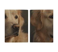 Golden Retriever Passport Holder, ID Card Protector Case Passport Holder with Slot Passports Travel Wallet Document Cover for Women And Men