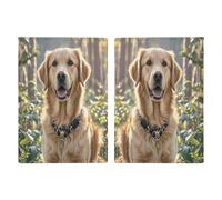 Golden Retriever Passport Holder Personalized Passport Wallet for Women Men Travel Document Organizer Holder