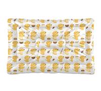 Golden Retriever Pattern Variation Washable Pet Bed Non-Slip Soft Comfortable for Medium/Large Dogs 36" x 24"