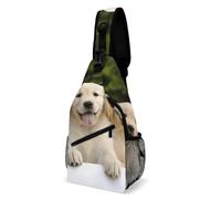 Golden Retriever Puppies Sling Bag for Men Women Waterproof Chest Bag Print Cross Chest Bag Diagonally Gym Sport Travel Hiking Daypack