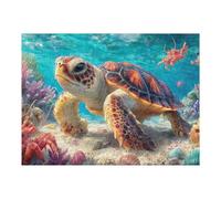 Golden Retriever Puppy Floral 500-piece Jigsaw Puzzle Bundle Family Puzzle Lovers Brain Training Mindful Activity Spring Creativity & Gift Giving 500 PCS