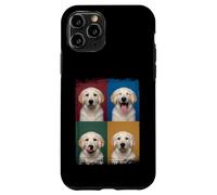 Golden Retriever Puppy Pop Art Expressions Portrait Case for iPhone 11 Pro