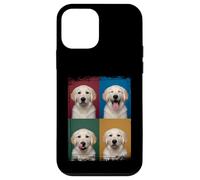 Golden Retriever Puppy Pop Art Expressions Portrait Case for iPhone 12 mini