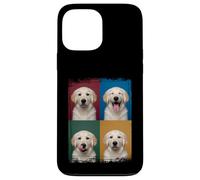 Golden Retriever Puppy Pop Art Expressions Portrait Case for iPhone 13 Pro Max