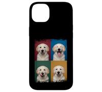 Golden Retriever Puppy Pop Art Expressions Portrait Case for iPhone 14 Plus
