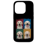 Golden Retriever Puppy Pop Art Expressions Portrait Case for iPhone 14 Pro