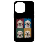 Golden Retriever Puppy Pop Art Expressions Portrait Case for iPhone 14 Pro Max