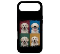 Golden Retriever Puppy Pop Art Expressions Portrait Case for iPhone Air