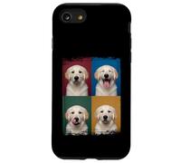 Golden Retriever Puppy Pop Art Expressions Portrait Case for iPhone SE (2020) / 7/8
