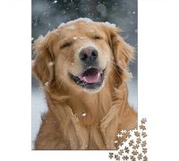 Golden Retriever Puzzles for Adults 1000 Pieces Puzzle for Adults And Teenager Family Game 1000pcs (38x26cm)