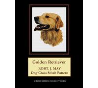 Golden Retriever: Robt. J. May dog cross stitch pattern