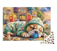 Golden Retriever Scene 1000-Piece Jigsaw Puzzle Highly Playable Puzzle Brainteasing Challenge for All Ages 38x26cm/1000pcs