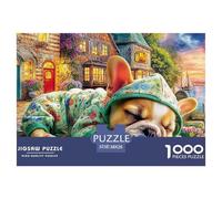Golden Retriever SceneExquisite 1000-Piece Jigsaw Puzzles for Adults Containing A Wealth of Challenging Educational Puzzle Game Pieces - Designed to Be A Cherished Gift Jigsaw Puzzles for Adults And