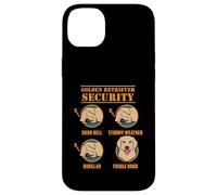 Golden Retriever Security Funny Dog Mom Dad Owner Gift Case for iPhone 14 Plus