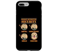 Golden Retriever Security Funny Dog Mom Dad Owner Gift Case for iPhone 7 Plus/8 Plus