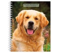 Golden Retrievers 2027 6 X 7.75 Inch Spiral-Bound Wire-O Weekly Engagement Planner Calendar New Full-Color Image Every Week