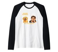 Golden Retrievers Energy Vs Your Energy Funny Retrievers Dog Raglan Baseball Tee