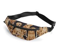 Golden Retrievers Fanny Pack Fanny Packs for Women Men Waist Bag Mens Fanny Pack Womens Fanny Pack Fanny Pack Men Running Fanny Pack Small Fanny Packs for Women, style, 36*15cm