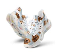 Golden Retrievers on Blue Men's Running Shoe Lightweight Sneaker