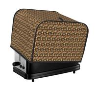 Golden Retrievers Print 4-Slice Toaster Cover Stylish Protector Appliance For Kitchen Dorm Home Daily Use