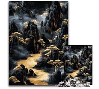 Golden River of DreamsJigsaw Puzzles for Adults 1000 Piece Jigsaw Puzzles for Adults Adult Game Gift Family Interactive Game Brain Challenge Gift 1000 PCS(38x26cm)