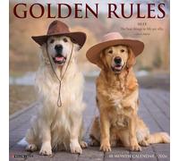 Golden Rules 2026 Wall Calendar
