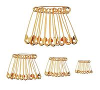 Golden Safety Pin Set of 110,Saree Pin Set,Safety Pins,Safety Pins - Large Safety Pins for Garment Repair, Quilting, Jewelry Making