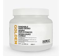 Golden : Sandable Hard Gesso : 946ml (32oz)
