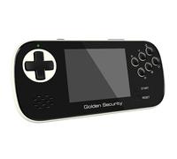 Golden Security Handheld Retro Games Console for Kids, 156 Built-In 16-Bit Games, 3.5”Full Colour Screen, Mini Arcade Machine with Rechargeable Battery (White)