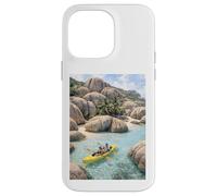 Golden Silence by the Water Case for iPhone 14 Pro Max