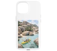 Golden Silence by the Water Case for iPhone 15