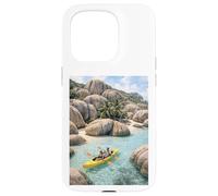 Golden Silence by the Water Case for iPhone 15 Pro