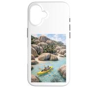 Golden Silence by the Water Case for iPhone 16